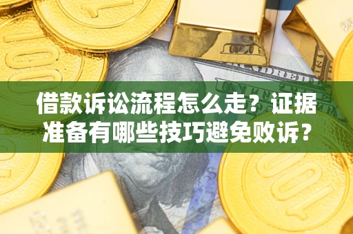 武汉借款诉讼流程怎么走？证据准备有哪些技巧避免败诉？