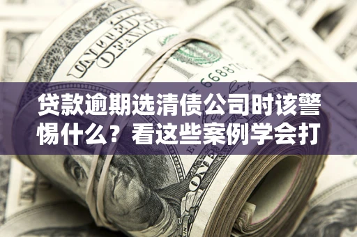 武汉贷款逾期选清债公司时该警惕什么？看这些案例学会打翻身仗