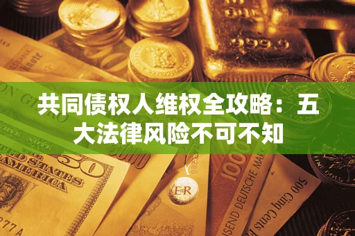 武汉共同债权人维权全攻略：五大法律风险不可不知