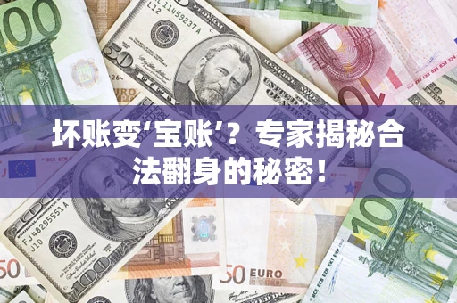 武汉坏账变‘宝账’？专家揭秘合法翻身的秘密！