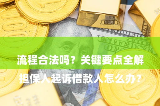 武汉

担保人起诉借款人怎么办？流程合法吗？关键要点全解析