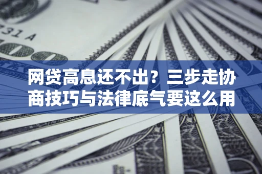 武汉网贷高息还不出？三步走协商技巧与法律底气要这么用