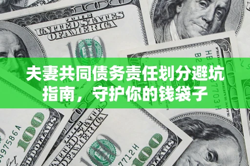武汉夫妻共同债务责任划分避坑指南，守护你的钱袋子