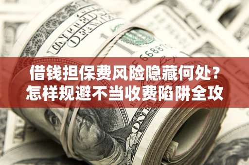 武汉借钱担保费风险隐藏何处？怎样规避不当收费陷阱全攻略！
