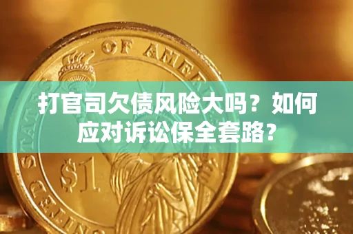 武汉打官司欠债风险大吗？如何应对诉讼保全套路？
