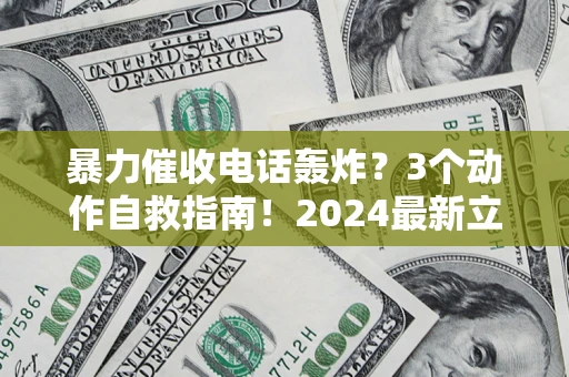 武汉暴力催收电话轰炸？3个动作自救指南！2024最新立案标准全解析