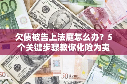 武汉欠债被告上法庭怎么办？5个关键步骤教你化险为夷